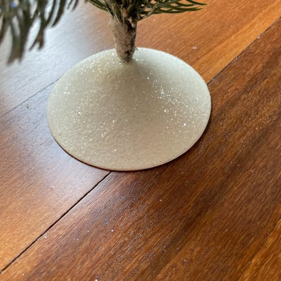 Small Table Top Flocked Christmas Tree - Picture 5 of 6
